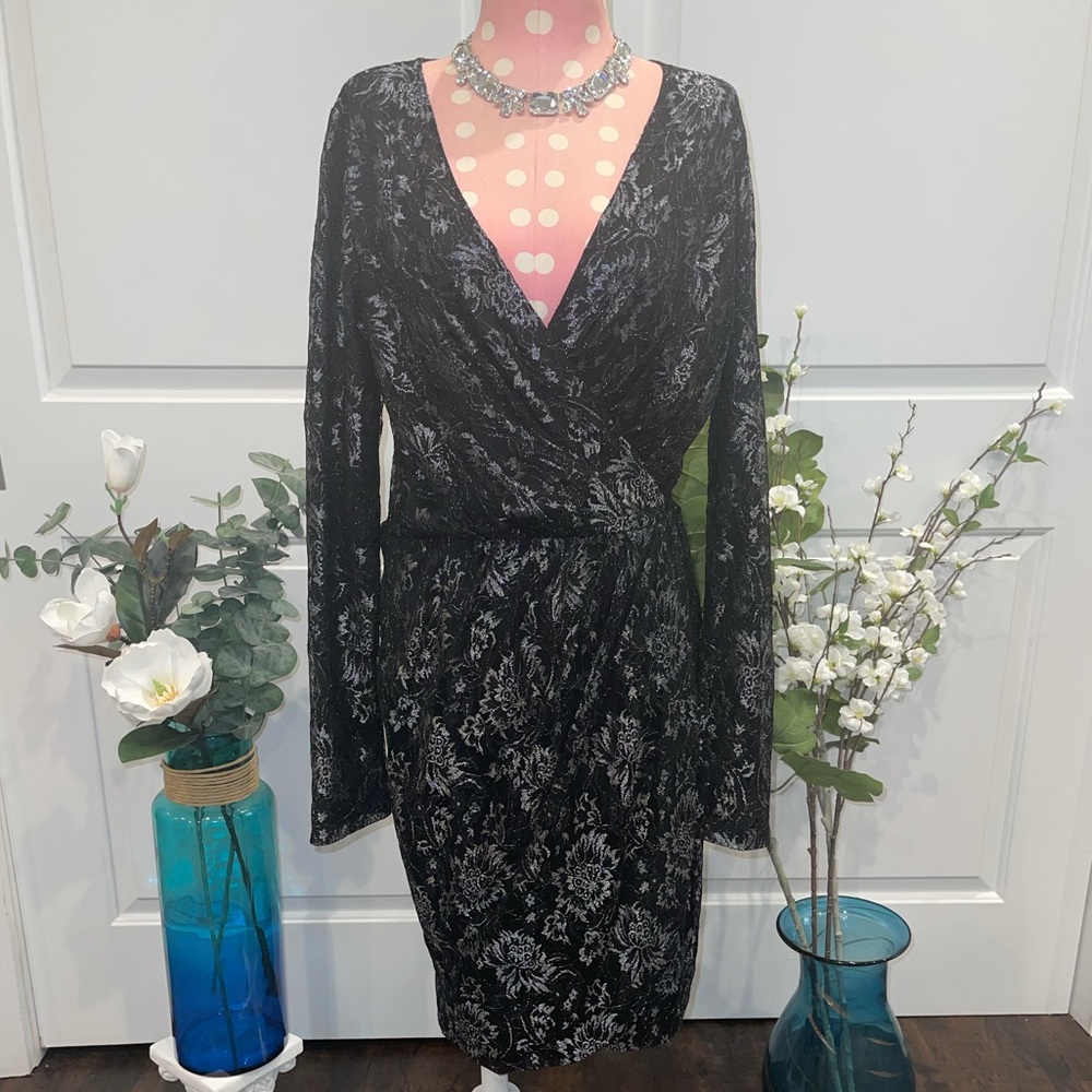 Black & Silver Dress